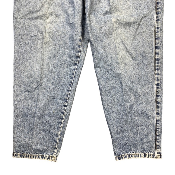 Gloria Vanderbilt Vintage 90s Baggy Mom Denim Blue Jeans Womens Medium 16W - Picture 6 of 6